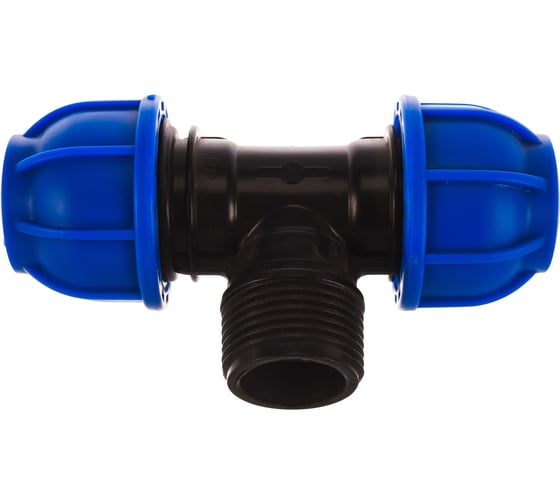 Изображение товара Тройник с наружной резьбой UNIO ШК 25x1x25 77025000025M100b