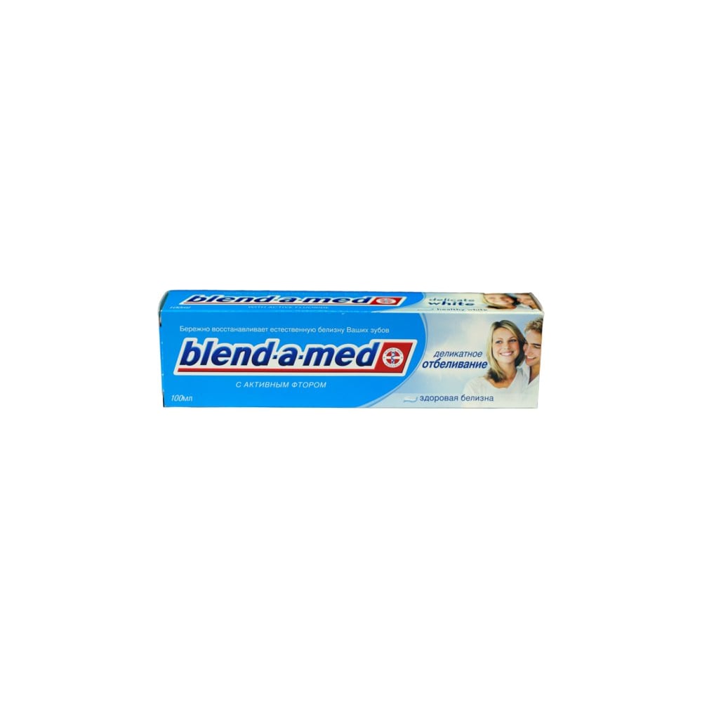 фото Зубная паста blend-a-med 100 мл анти-кариес деликатное отбеливание 603189