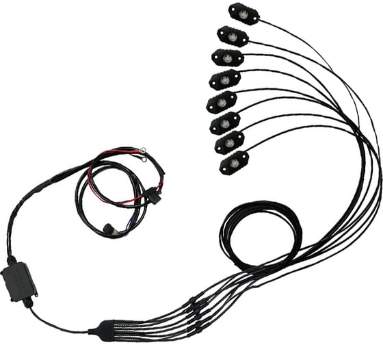 Изображение товара Светодиодная оптика Aurora alo-y1-2-rgb-d8 ip68 3wх8=32w 18877