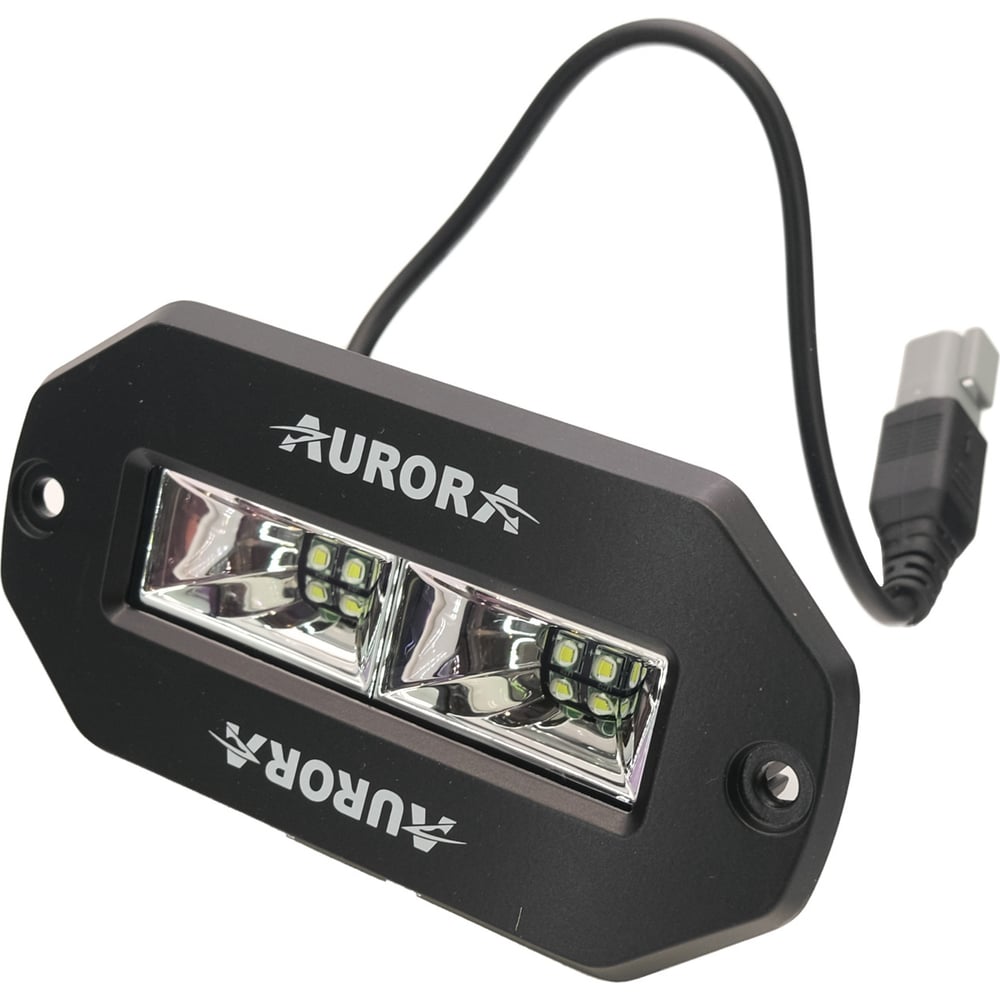 Изображение товара Светодиодная врезная фара Aurora alo-el-4-e13t 9v-36v 40w рабочий свет 0026