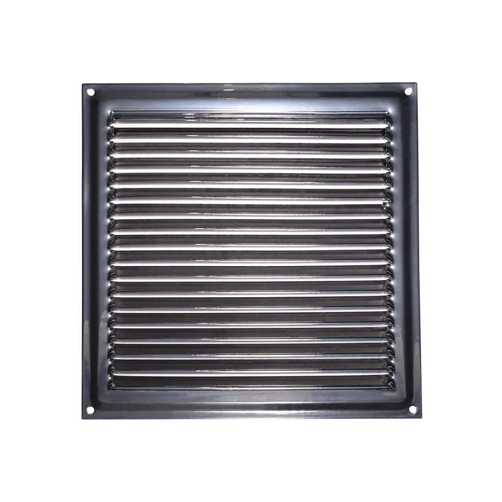 Изображение товара Решетка вентиляционная 175x175 мм полимер хром Трибатрон 87808