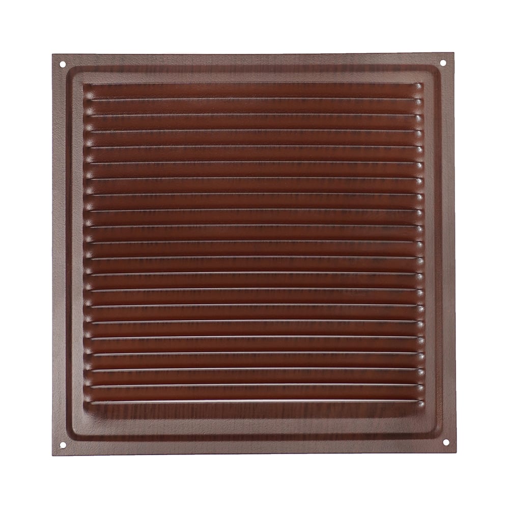 Изображение товара Решетка вентиляционная 200x200 мм ВЕНГЕ Трибатрон 88273 сталь дизайн под дерево