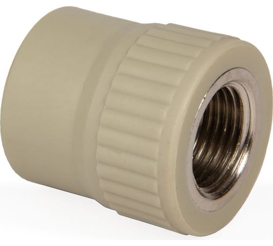 Изображение товара Комбинированная муфта LAMMIN ppr вр 25x1/2" 150/25 серый Lm31043025015G