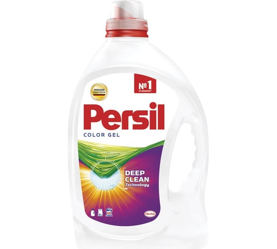 Изображение товара Жидкое средство для стирки автомат 2.6л PERSIL Color, гель 2454047 606068