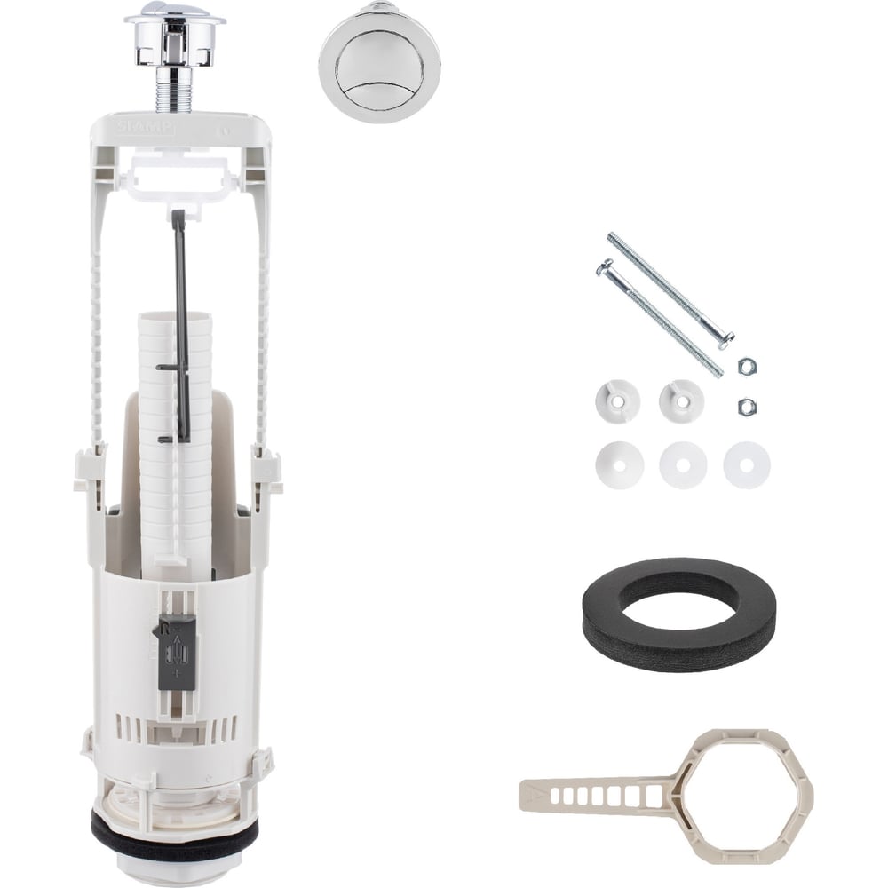 Изображение товара Выпускной клапан SIAMP BRIO 573 двухрежимный для унитаза