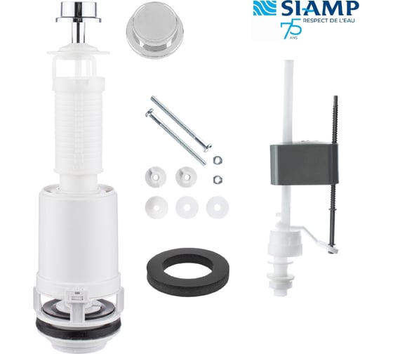 Изображение товара Арматура SIAMP тяга вверх нижний подвод CLASSIC 42В/24 ½Р 382405070005