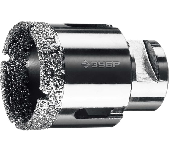Изображение товара Коронка алмазная вакуумная ЗУБР Профессионал 45 мм, М14, 15 мм кромка 29865-45