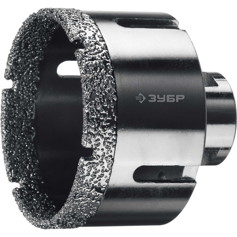Изображение товара Коронка алмазная вакуумная ЗУБР Профессионал 60 мм, М14, 15 мм кромка 29865-60