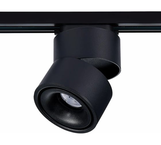 Изображение товара Трековый светильник ALMA LIGHT комплект 4 шт., черный, led, 1x12w, 4000k, 1000lm, d100xh136, ALC00203BK-4000K-LED.1x12W_4