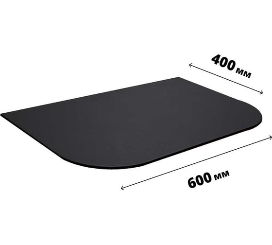 Изображение товара Предтопочный (притопочный) лист 400x600 мм, Ст3, 3 мм РОССТИН НФ-00065844