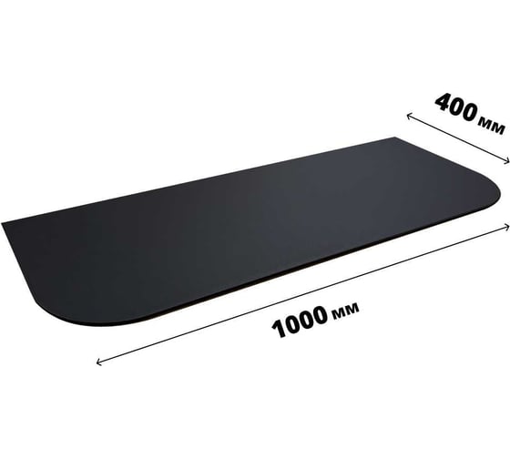 Изображение товара Предтопочный (притопочный) лист 400x1000 мм, Ст3, 3 мм РОССТИН НФ-00065843