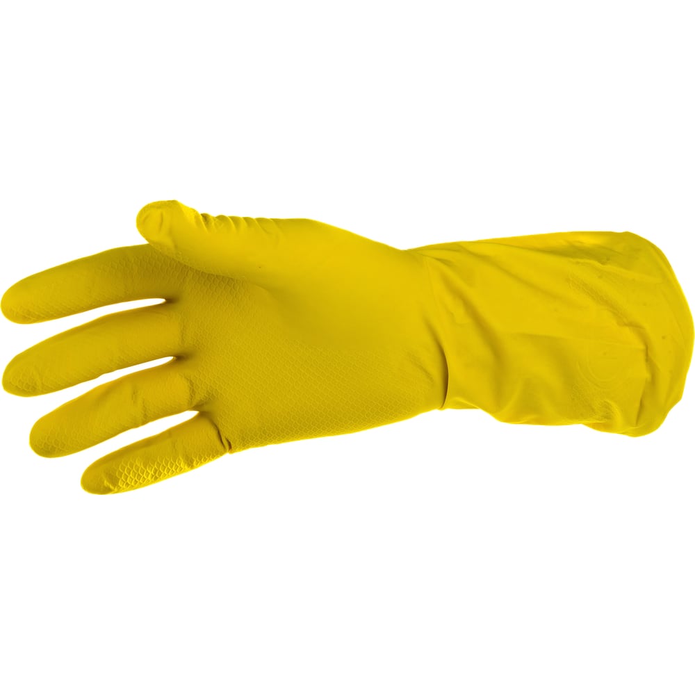 Латексные хозяйственные перчатки ЛЮБАША перчатки хозяйственные резина хлопковое напыление xl grifon color 303 504
