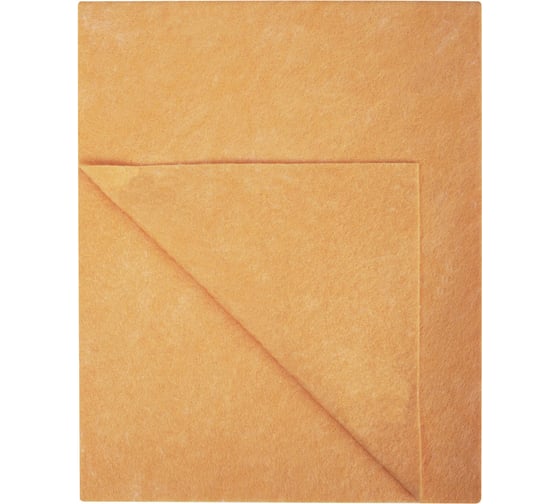 Изображение товара Тряпка для мытья пола ЛЮБАША 50x60 см вискоза, плотность 120 г/м2 оранжевая 605498