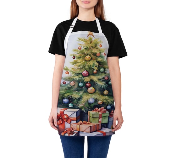 Изображение товара Кухонный фартук JOYARTY Сказочный праздник, универсальный размер для женщин и мужчин ap_427882