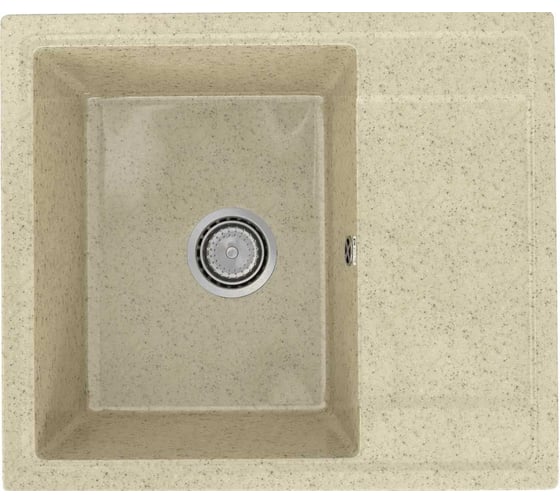 Изображение товара Кухонная мойка Uperwood ECON из искусственного камня UPD-201_002, прямоугольная, бежевая матовая 4910201236