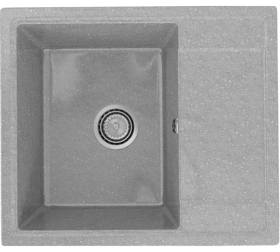 Изображение товара Кухонная мойка Uperwood ECON из искусственного камня UPD-201_003, прямоугольная, серая матовая 4910201237