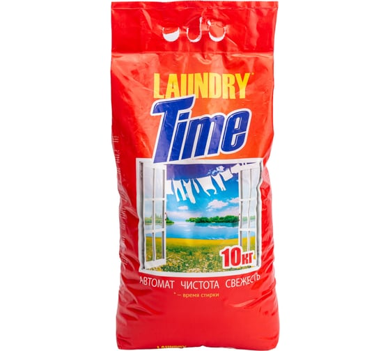 Изображение товара Стиральный порошок-автомат LAUNDRY TIME 10кг 604638