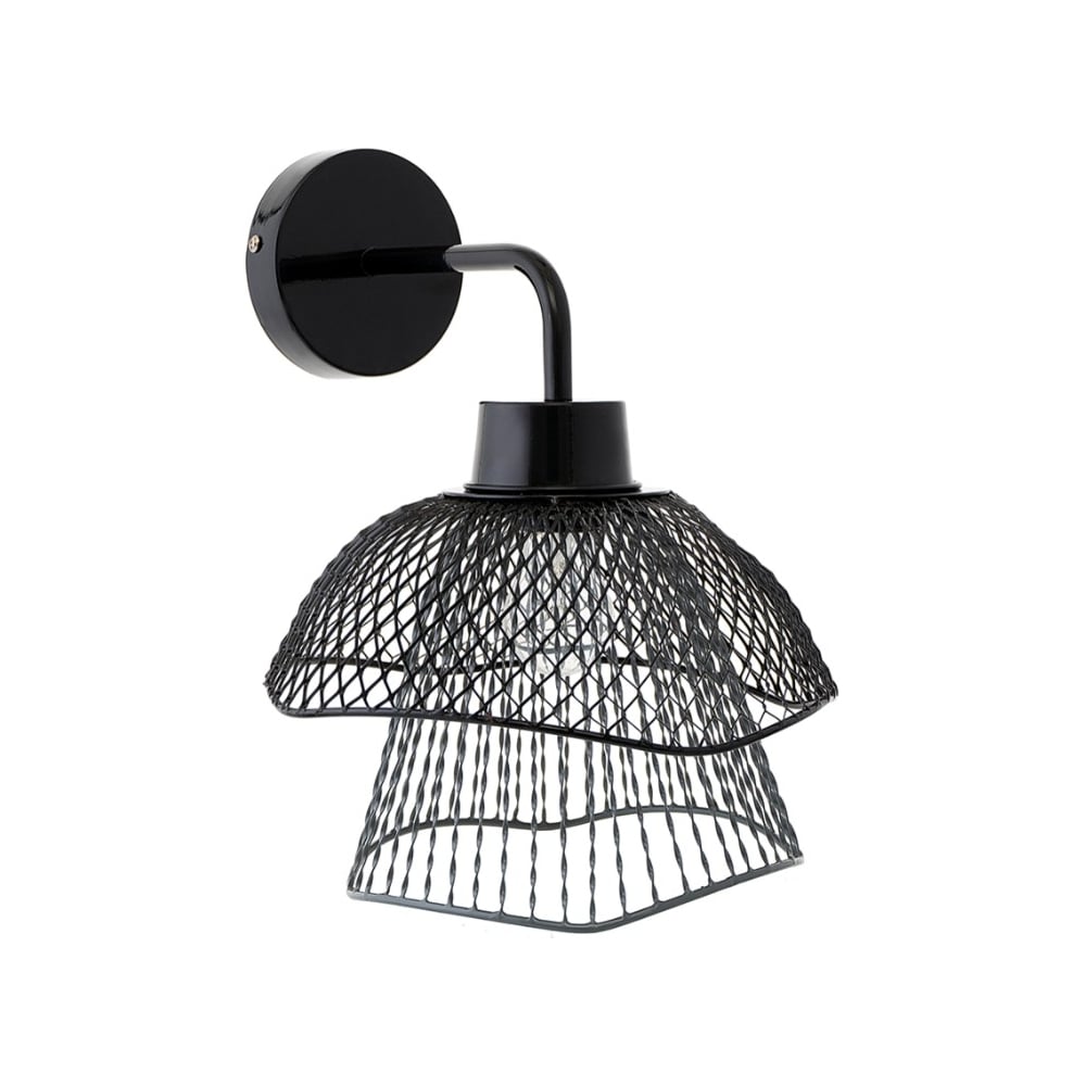 Изображение товара Настенный светильник Bergenson Bjorn Vinger, 25x30x33 см, черный BB0000166