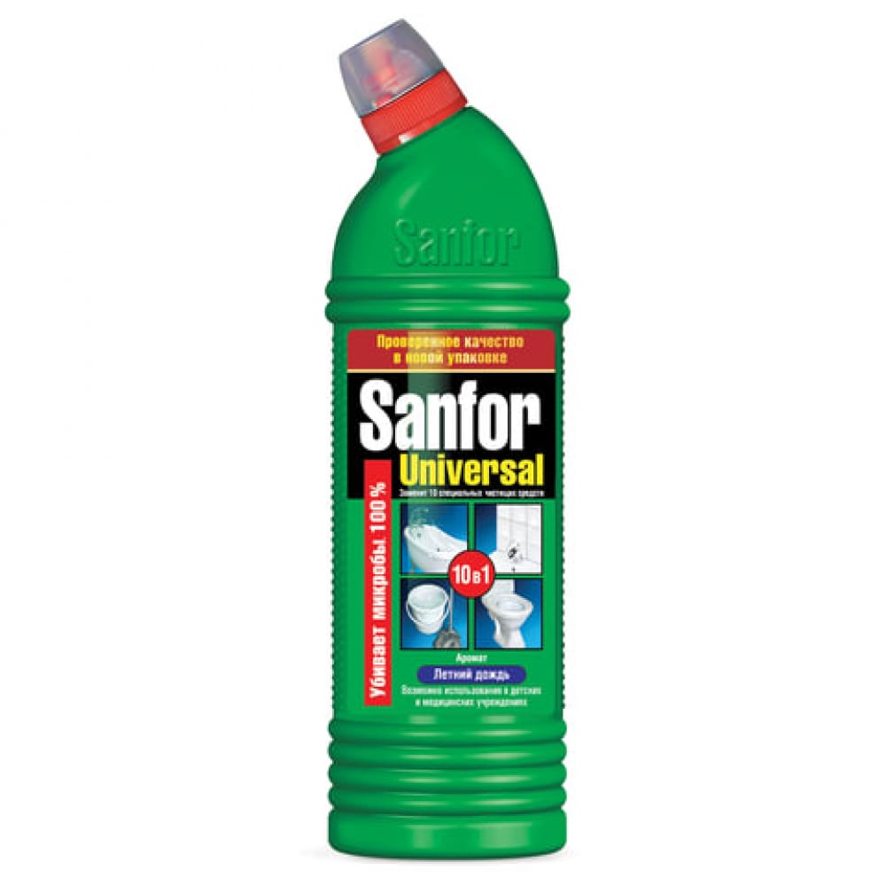 Средство для чистки сантехники SANFOR средство для чистки сантехники sanfor
