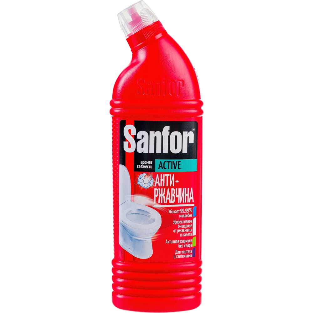 Средство для чистки сантехники SANFOR средство для чистки сантехники sanfor