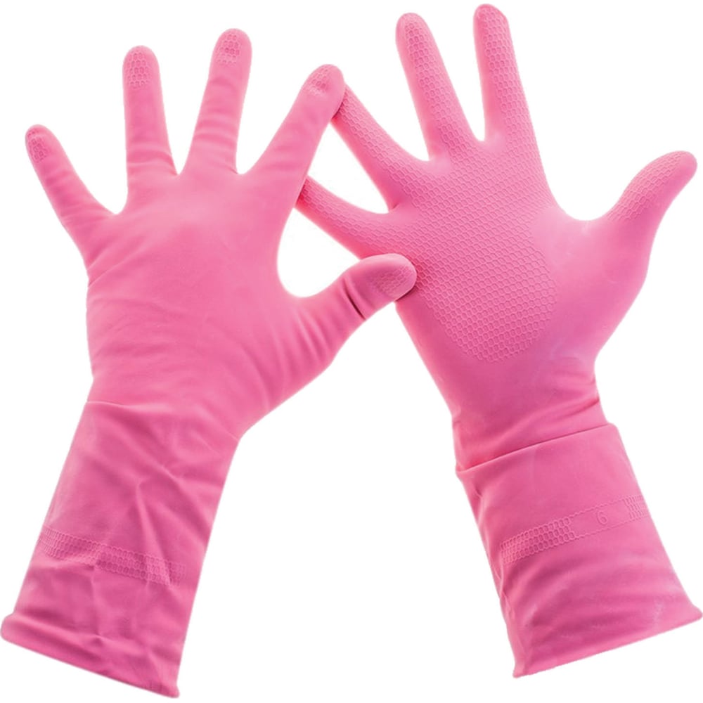 Хозяйственные перчатки Paclan 18 4 1 перчатки женские раз 7 с подкладом шерсть