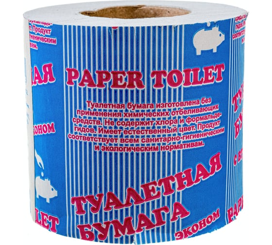 Изображение товара Туалетная бытовая бумага ДОБРЫЙ МОТОК 30 м на втулке 126555