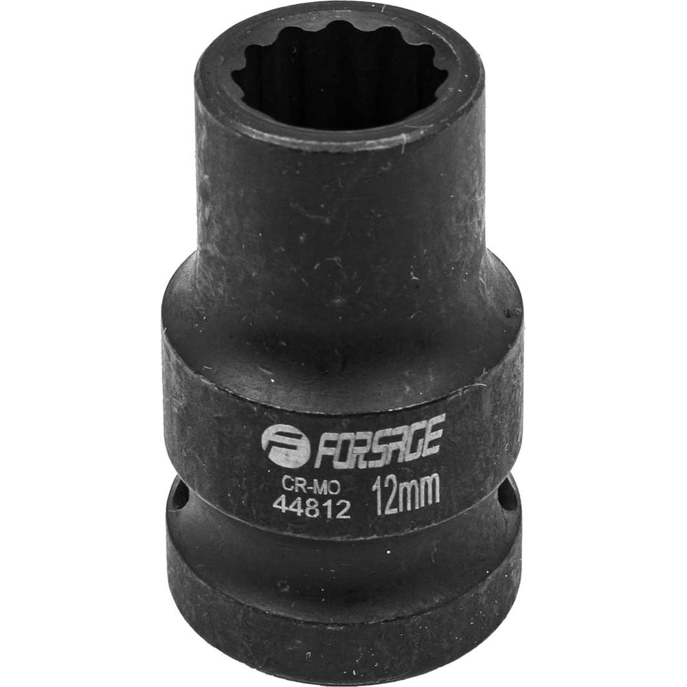 Изображение товара Головка ударная 12 мм Forsage F-44812 1/2 дюйма торцевая