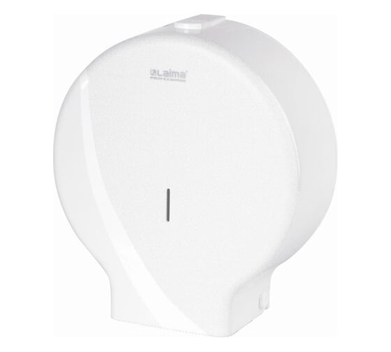 Изображение товара Диспенсер для туалетной бумаги ЛАЙМА PROFESSIONAL ORIGINAL, большой, белый, ABS-пластик 605768