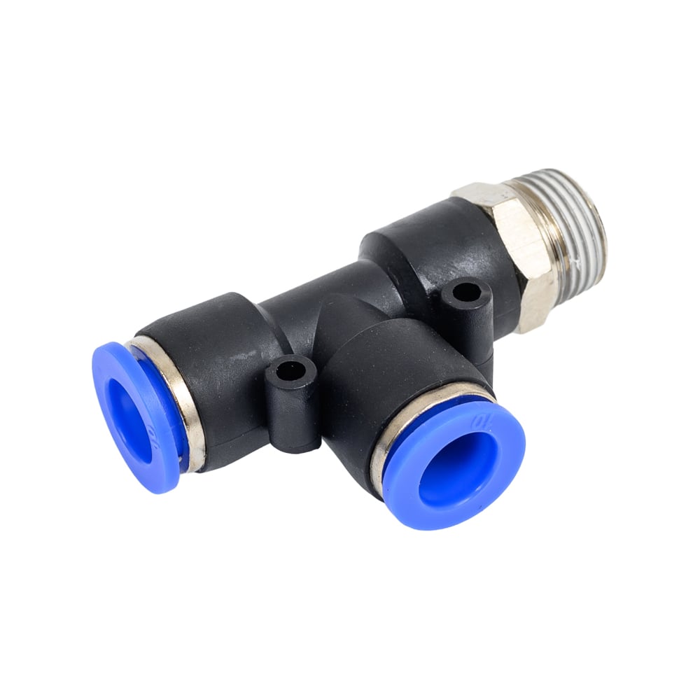 Изображение товара Фитинг Т-образный для пластиковых труб 10мм 3/8" Partner SPD10-03(9348)