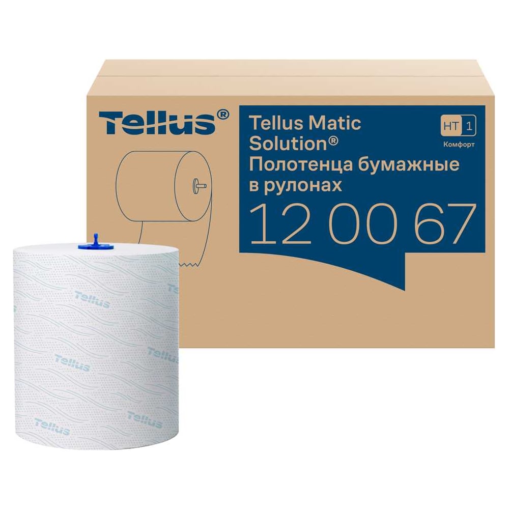 Изображение товара Двухслойные полотенца TORK Advanced в рулонах 150 м 6 шт белый