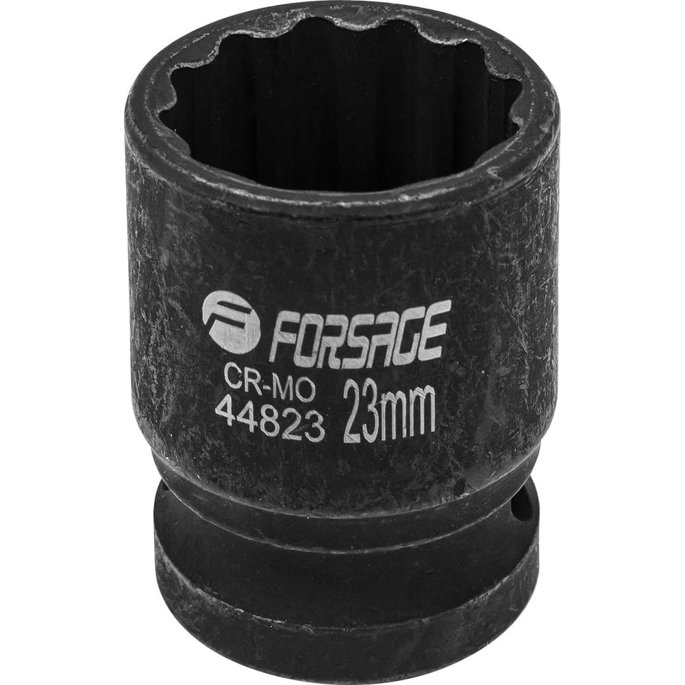 Изображение товара Головка ударная 23 мм 12-гранная 1/2 дюйма Forsage F-44823