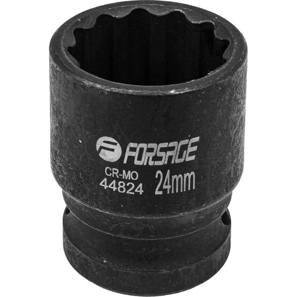Изображение товара Головка ударная 24 мм, 12 - гранная, 1/2" Forsage F-44824(56126)