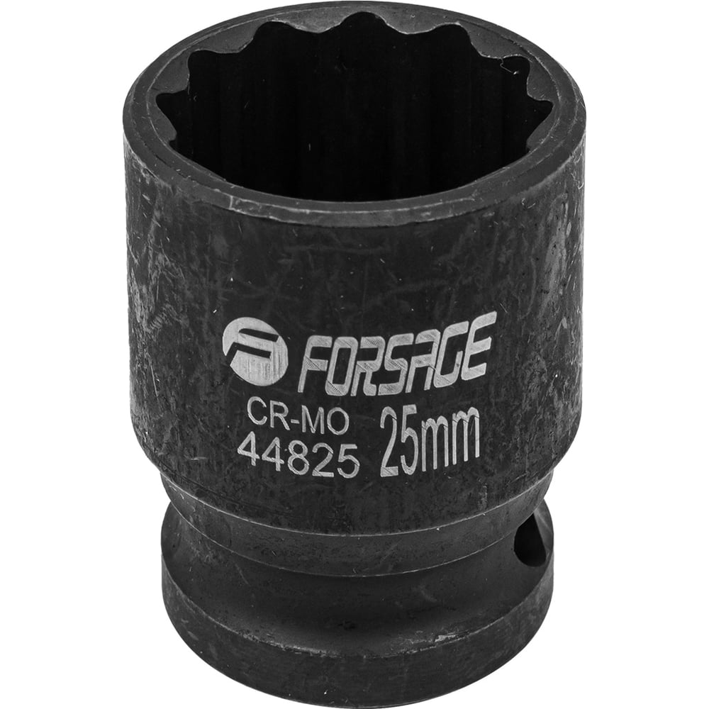 Изображение товара Головка ударная 25 мм 12-гранная Forsage F-44825(56127) 1/2 дюйма