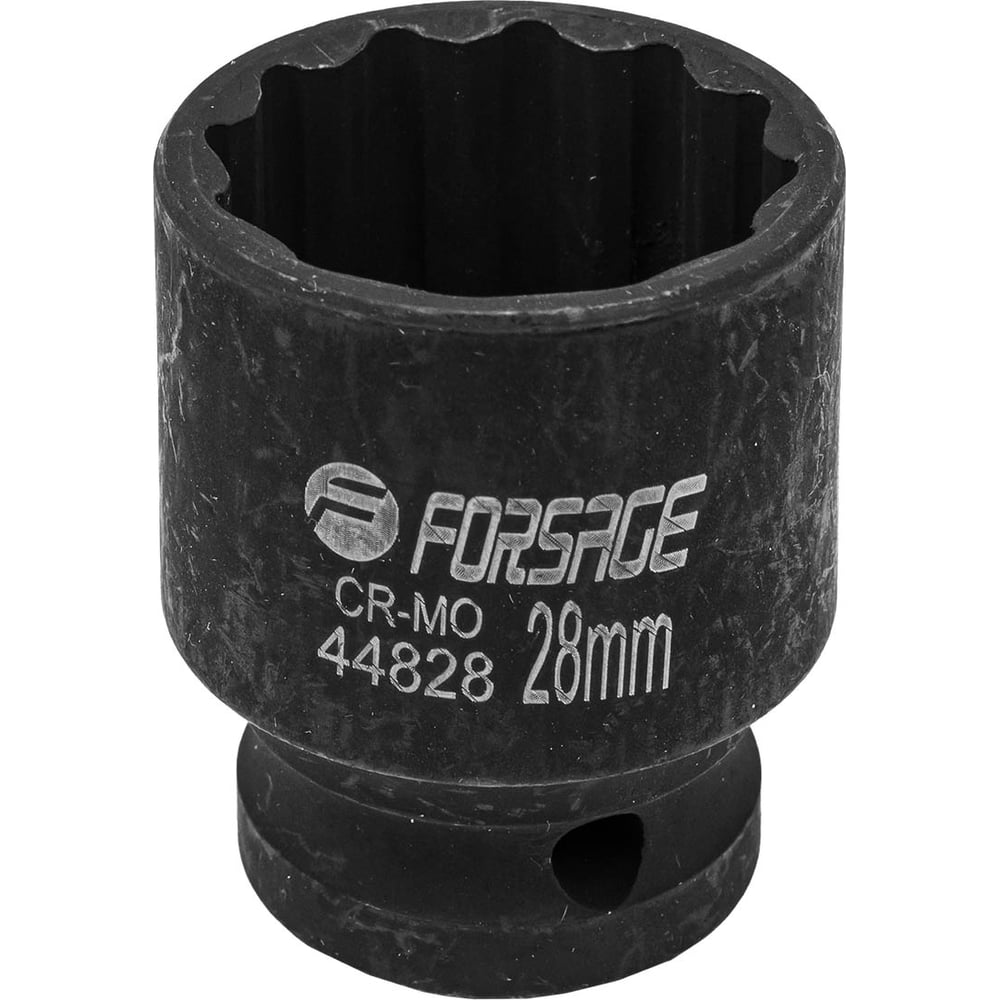Изображение товара Головка ударная 28 мм, 12-гранная, 1/2" Forsage F-44828