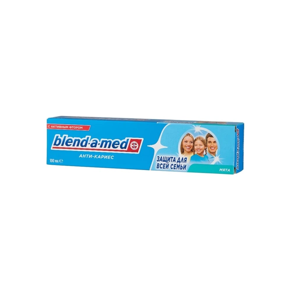 Зубная паста BLEND_A_MED 705589 Анти-Кариес Мята - фото 1
