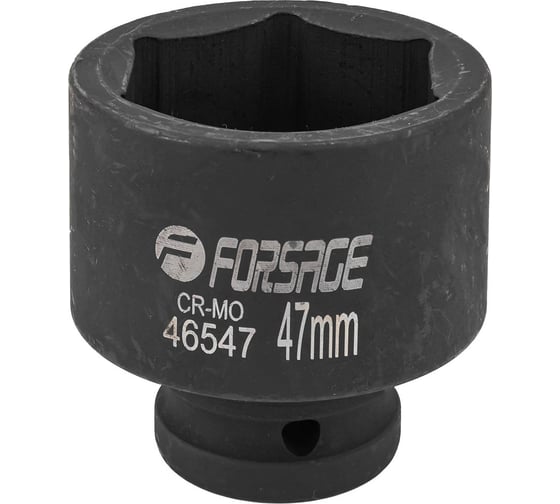 Изображение товара Головка ударная 3/4", 47 мм, 6 - гранная Forsage F-46547(57137)