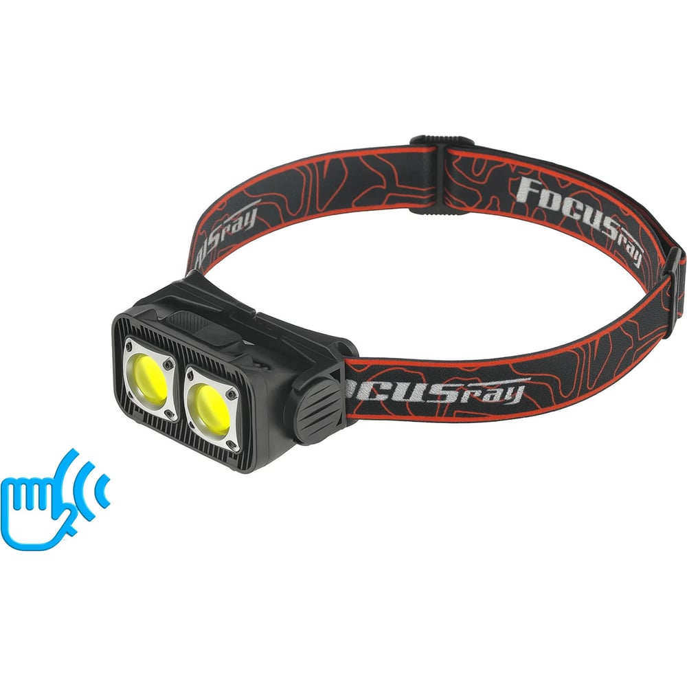 Изображение товара Аккумуляторный налобный фонарь Focusray 1308 с мощностью 3 Вт и защитой IP65