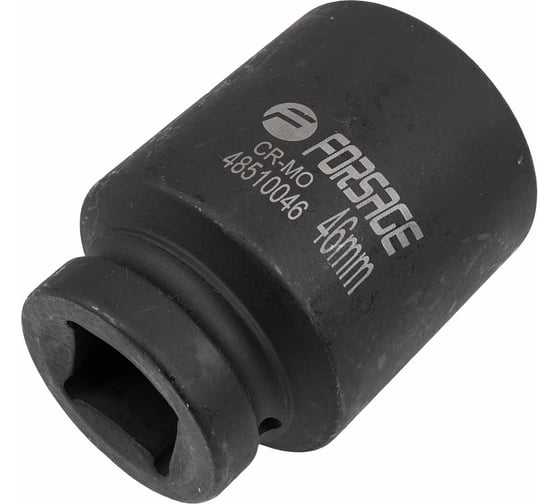 Изображение товара Головка ударная глубокая 46 мм, 6- гранная, 1" Forsage F-48510046(7128)