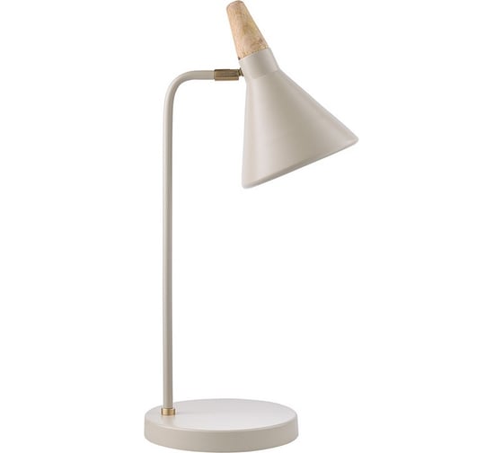 Изображение товара Настольная лампа Bergenson Bjorn Thor, 25х25x57 см, бежевая BB0000418