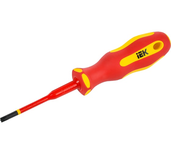 Изображение товара Отвертка IEK Arma2l 5 диэлектрическая slim ph/sl1x80 т2 A2L5-SC31-T2-HS-10-080