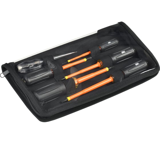 Изображение товара Набор отверток IEK Arma2l 5 диэлектрических т3 6шт A2L5-NS30-T3-06