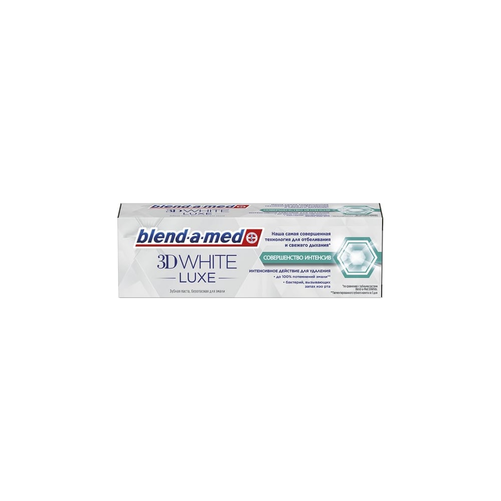Зубная паста BLEND_A_MED 741057 3D White Luxe Совершенство интенсив - фото 1