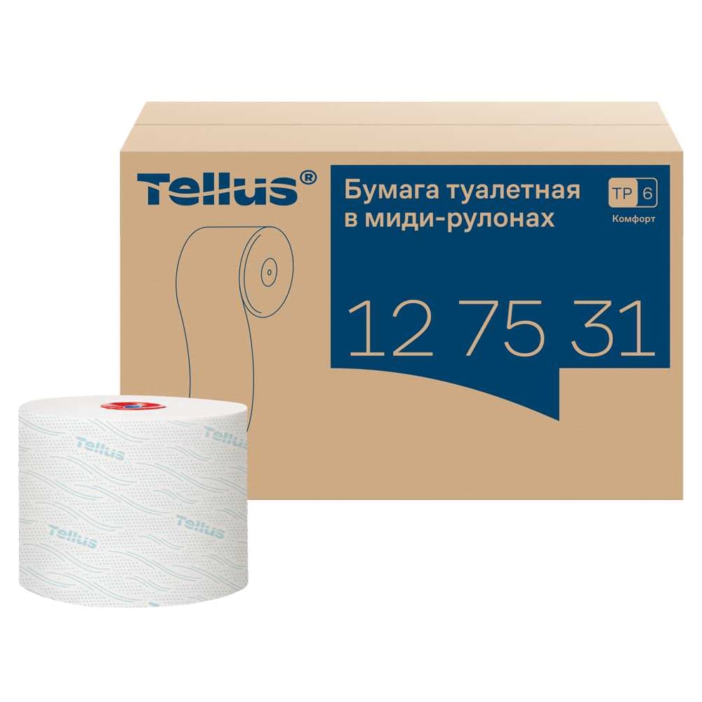 Изображение товара Туалетная бумага TORK Advanced 2 слоя, 100 м, 27 рулонов в упаковке