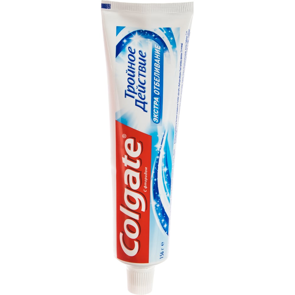 фото Зубная паста colgate тройное действие экстра отбеливание, 100 мл мдк-cn07535a