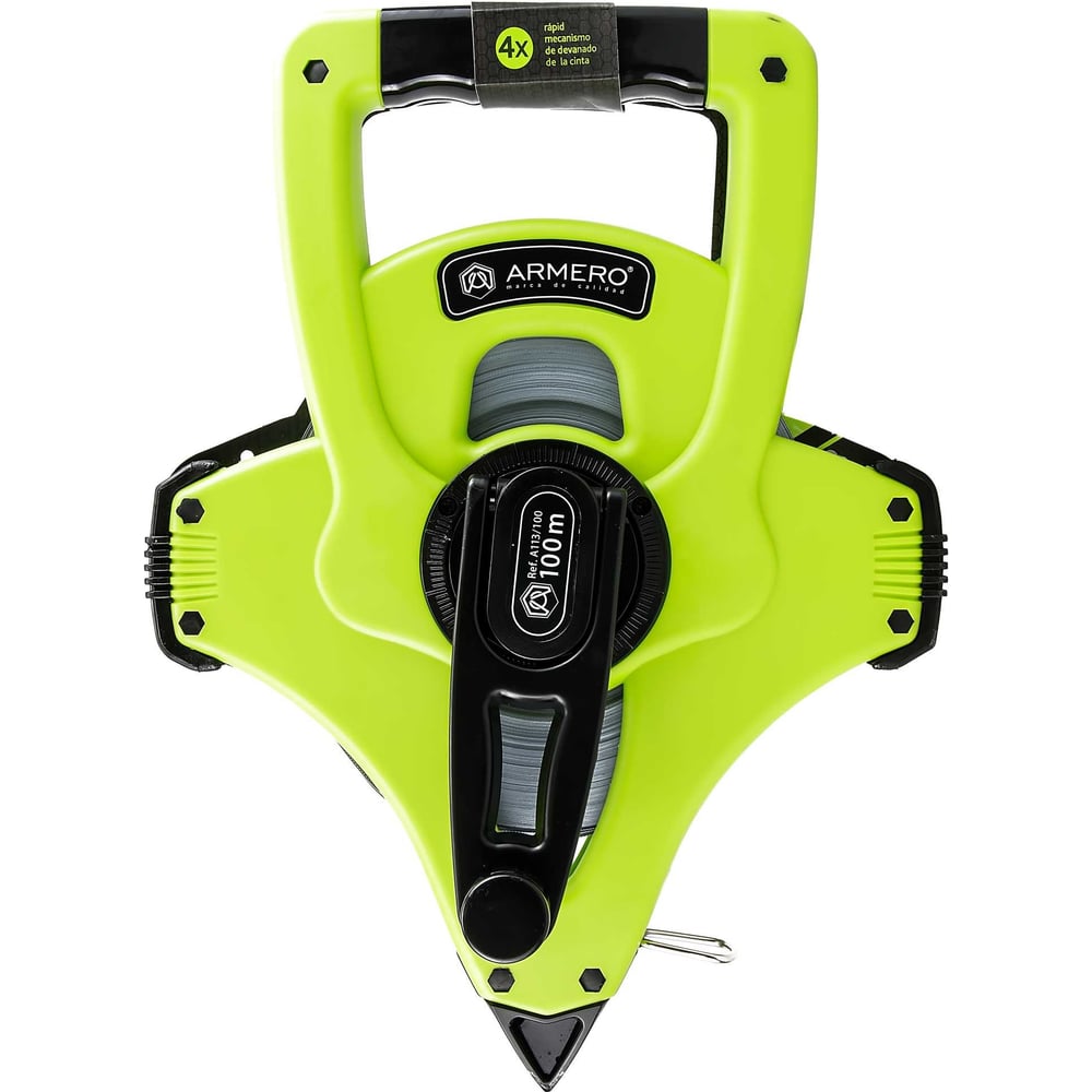 Изображение товара Геодезическая лента Armero a113/100, стальная, 100 м с акриловым покрытием