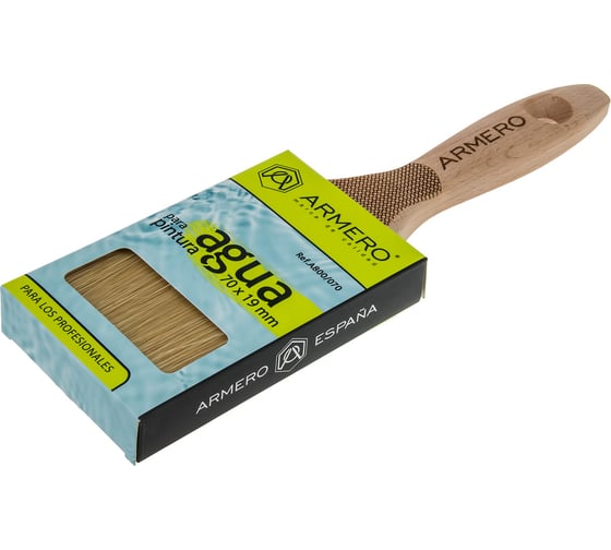 Изображение товара Малярная кисть для красок и лаков на водной основе Armero a800/070 70x19 мм AM80-070