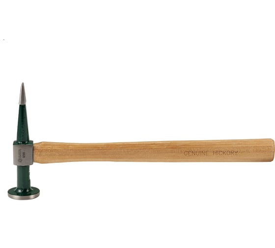 Изображение товара Рихтовочный молоток Sata 305 г, 330 мм, круг-шлиц, прямой, деревянная рукоятка Hickory 92105