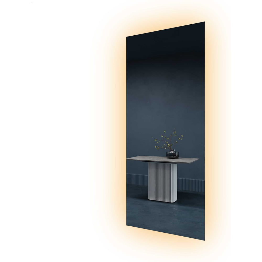 Изображение товара Прямоугольное зеркало GENGLASS 199x79 см с теплой подсветкой