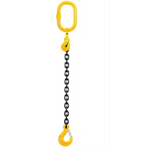 Изображение товара Одноветвевой цепной строп КанТраст  1СЦ, 5.3/8000 мм, с крюками-укоротителями 1STS5308000R