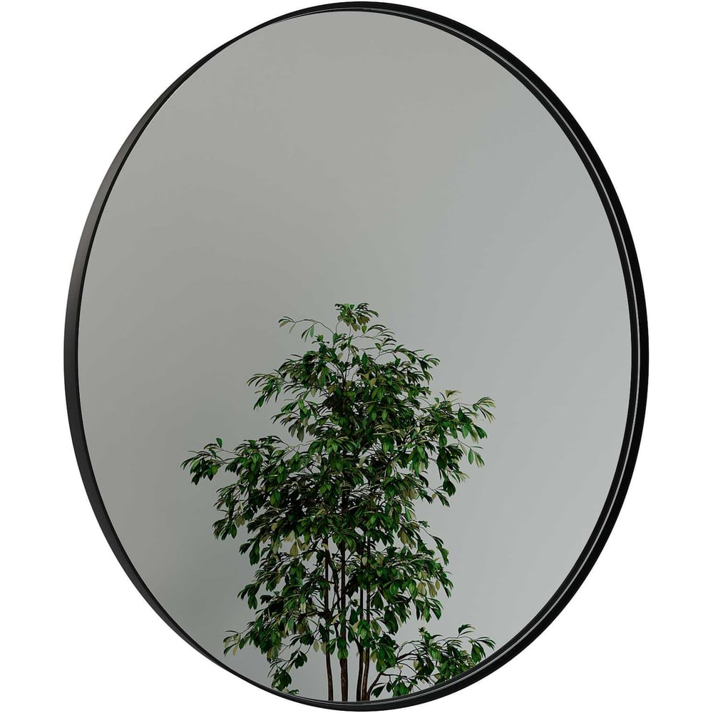 Изображение товара Зеркало в раме GENGLASS RAUNTEL Black L GGM-03-2-2 1010 мм